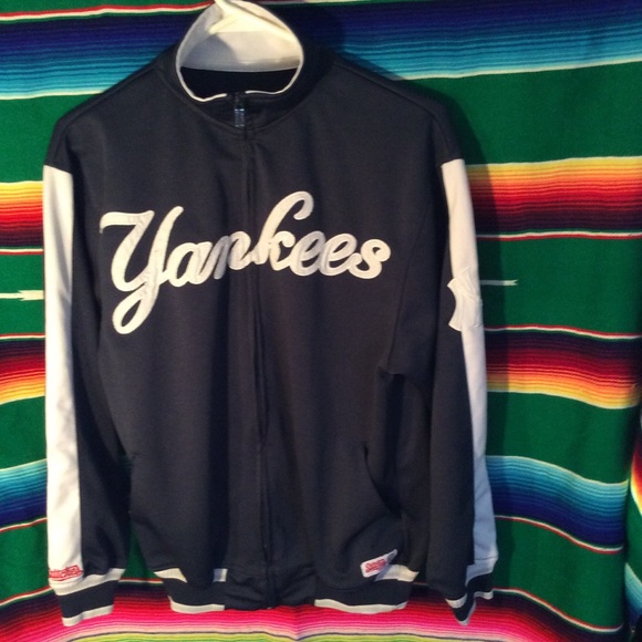 Stitch's Other - Stitches brand Yankees warm up jacket.